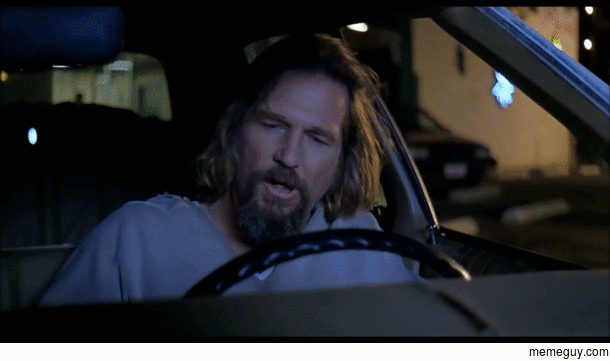MRW my friend is driving at exactly the speed limit in the fast lane