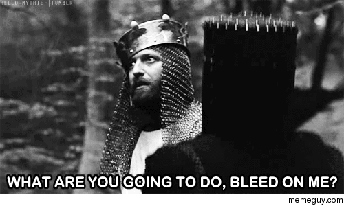 MRW my girlfriend says theres no way we can have sex because shes on her period
