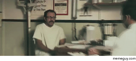 MRW my mother said she got a facial