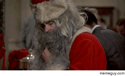 MRW my shift ends at my minimum wage job and my friend invites me to his swanky Christmas party