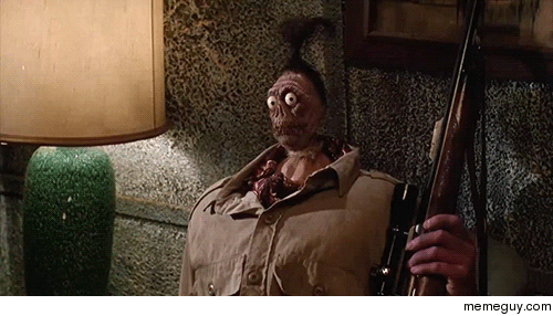 MRW my wife says shes never seen Beetlejuice