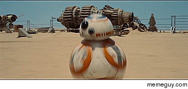 MRW people say they dont like the soccer droid from the new Star Wars trailer