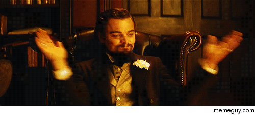 MRW someone beats me at making a witty comment