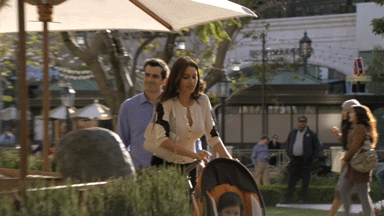 MRW someone walks with his trophy wife 