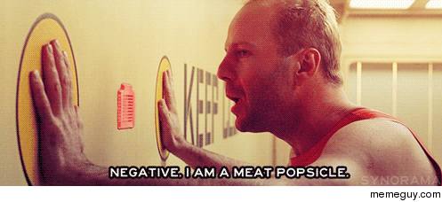 MRW the cop asks me if I want to wait in the back of his car to get out of the cold while he runs my license