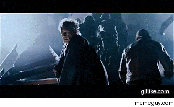 MRW walking out of an exam