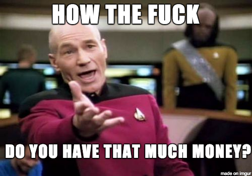 MRW watching House Hunters and a young couple in their mid twenties is looking for a house with a  million budget