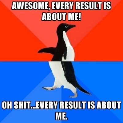 MRW youre the only person on the planet with your name Good thing nobody ever looks past page two