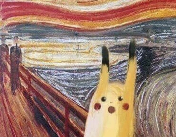 Munch would be proud