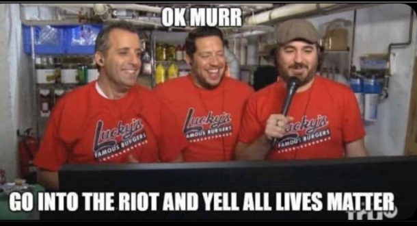 Murr didnt want to get cancelled so hes tonights biggest loser