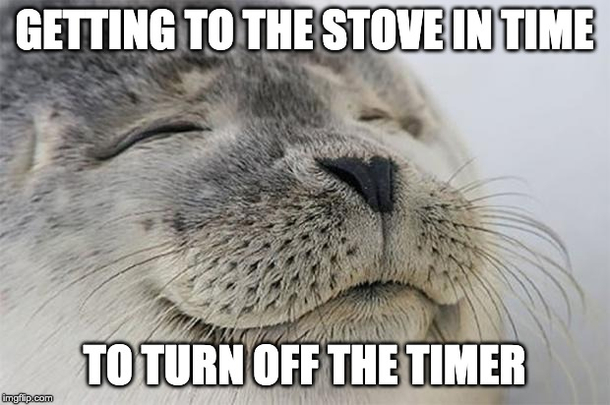 Must be my internal clock