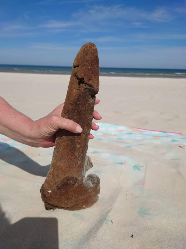 Must been some old viking fun stuff driftwood on the Baltic sea