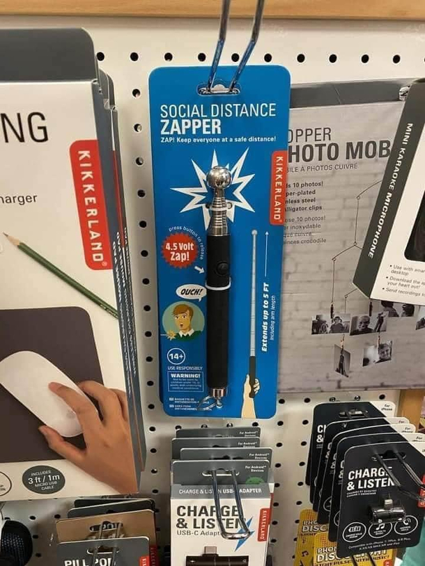 Must have accessory whileChristmas shopping at the mall
