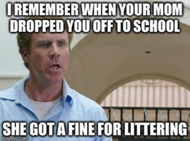 Mustve been a large fine