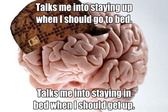 My adult brain still thinks about sleep like a toddler