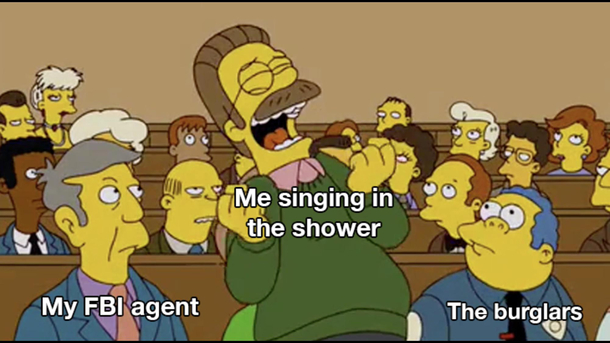 My agent said Im a good singer