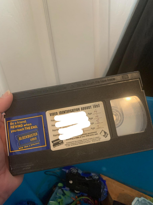 My baby sister found this relic from ancient times