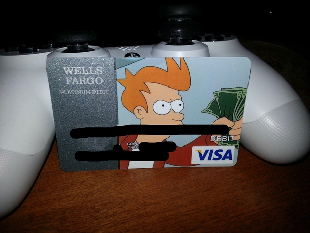 My Bank Finally Accepted My Card Design