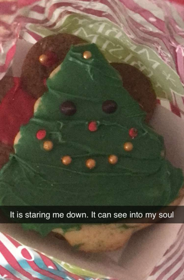 My best friend got some Xmas cookies
