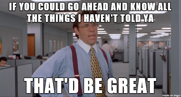 My boss everyday this week