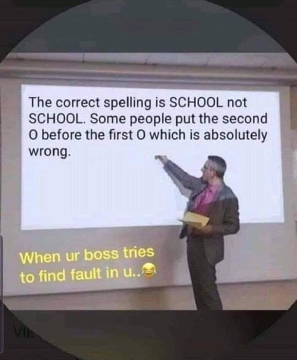 My BOSS got it Wrong 