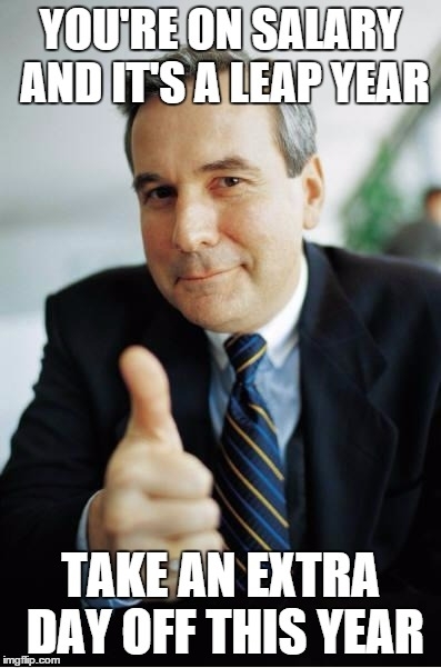 My boss is amazing