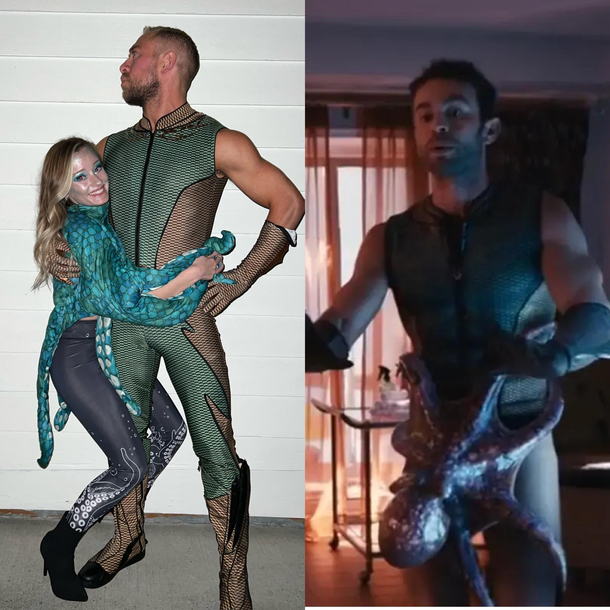 My boyfriend and mys Halloween costume this year