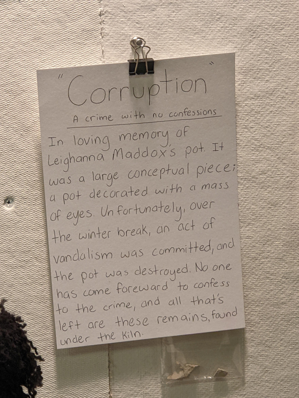 my boyfriends daughter goes to a school for the arts and something horrible happened