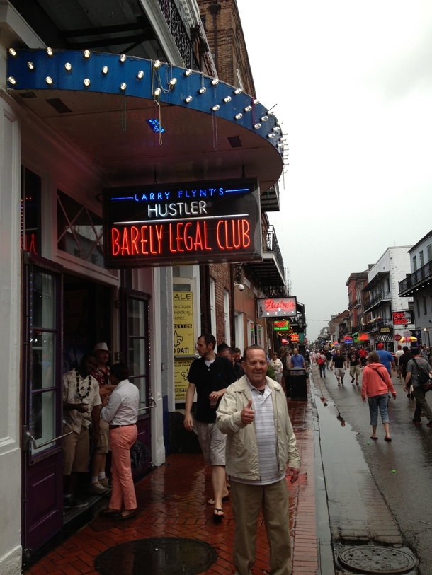 My boyfriends grandpa in New Orleans