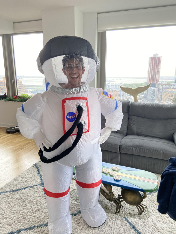 My boyfriends idea of PPE