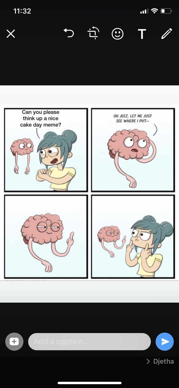 My brain is an Asshole