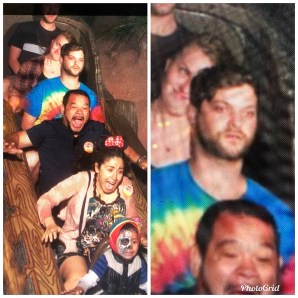 My brother found the meaning of life on Splash Mountain