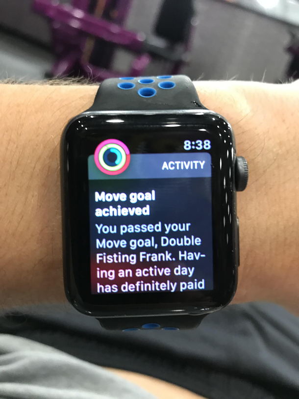 My brother Got a previously-owned apple watch