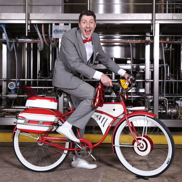 My brother won a costume contest Built the bike himself