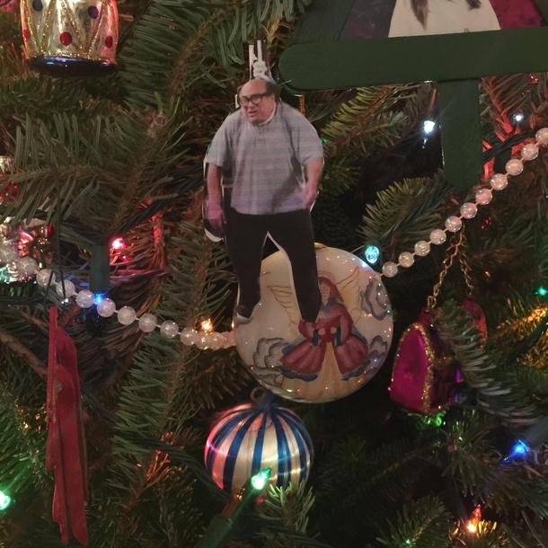 My brothers contribution to this years Christmas tree