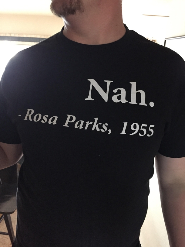 My brothers shirt
