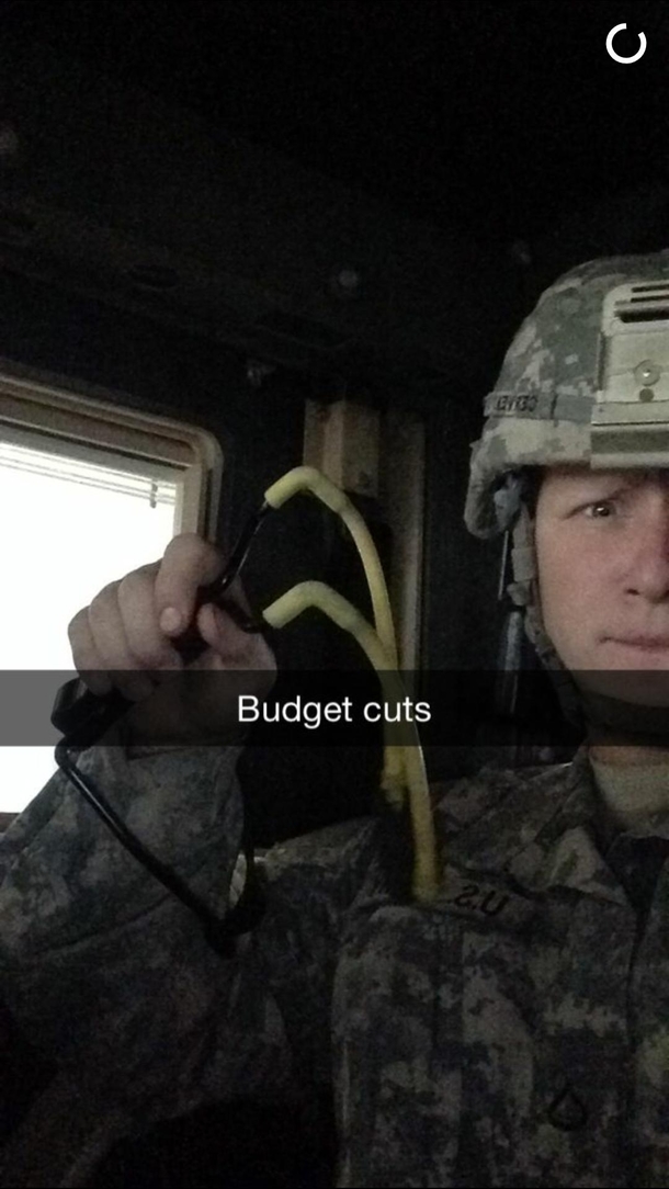 My buddy in the army was issued a new weapon today