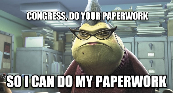 My bureaucrat friend right now