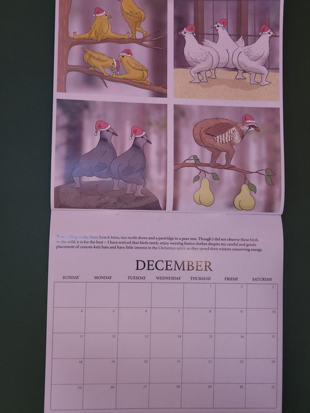 My calander has two days marked as the st Crazy huh