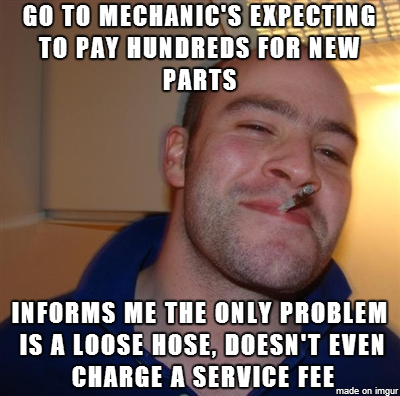 My car broke down yesterday In an industry full of scumbags and ...