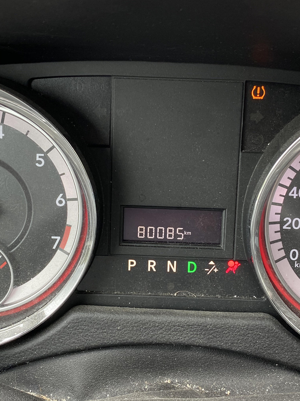 My car reached a milestone