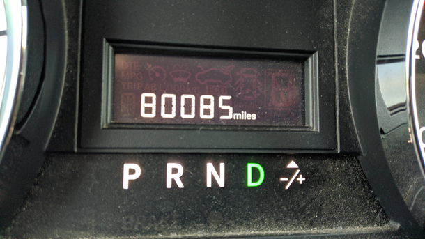 My car reached an important milestone today