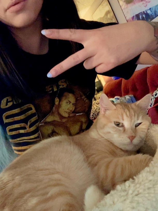 My cats name is PaperI couldnt miss this opportunity for a photo