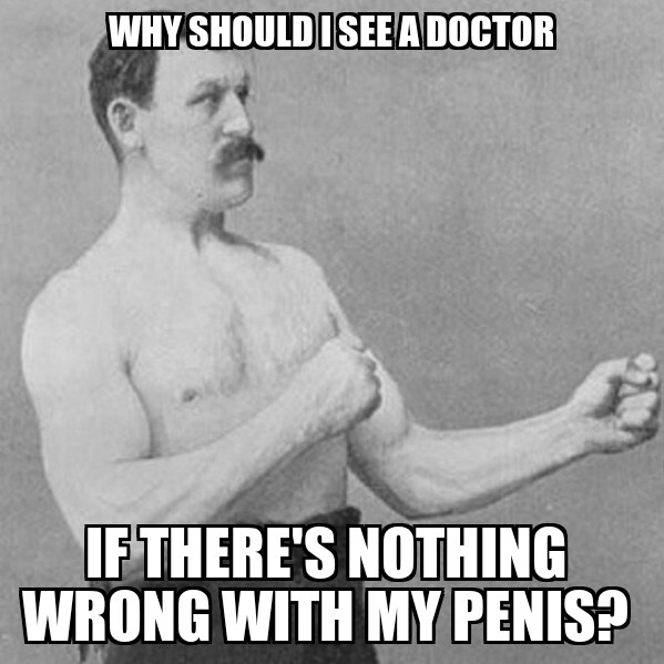 My Chiropractor told me an old Italian saying after I told him I never saw a doctor after my back injury years ago