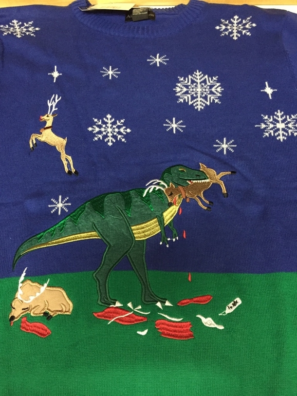 My Christmas sweater finally arrived