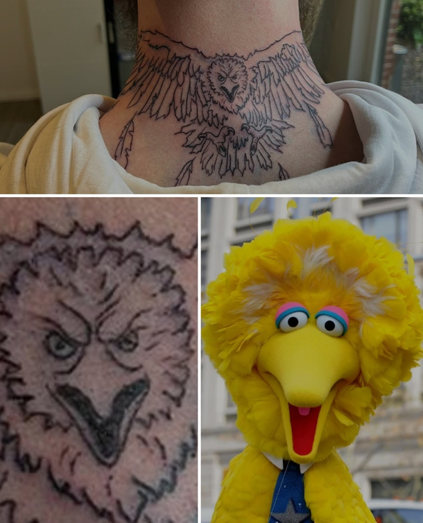 My co-worker got a new tattoo