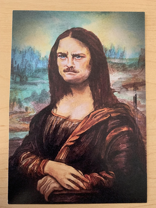 My co-worker painted this for me as a parting gift Im forever changed