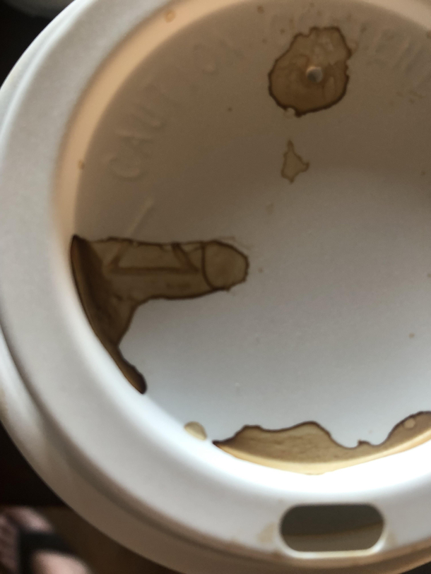My coffee giving me the D as well