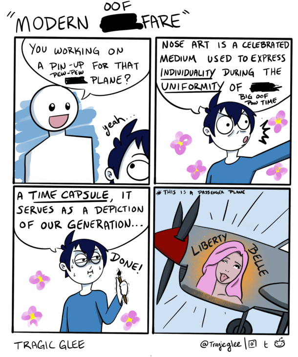 My comic kept getting removed so Ive made a happier version