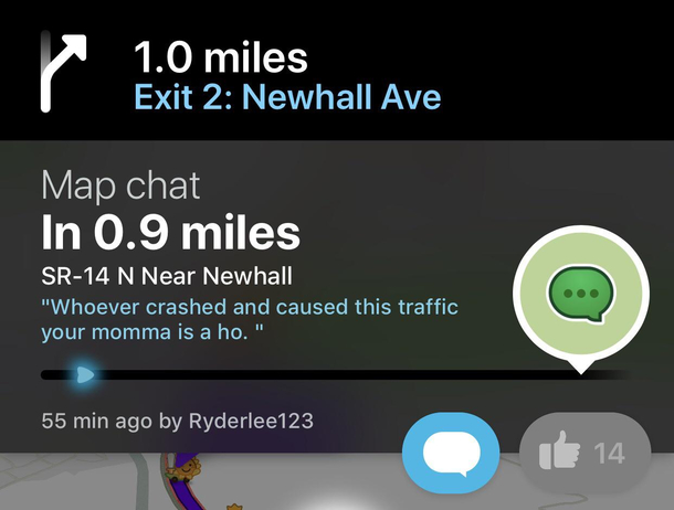 My commute yielded this gem yesterday